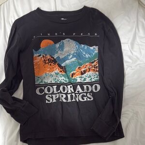 Colorado Springs Graphic Long Sleeve Shirt